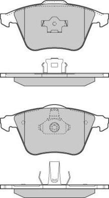 E.T.F. 12-1301 - Brake Pad Set, disc brake autospares.lv