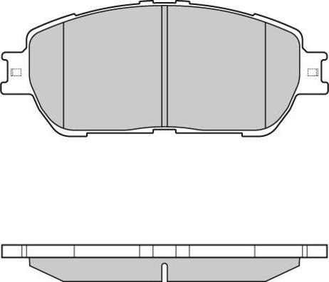 HELLA 8DB 355 034-131 - Brake Pad Set, disc brake autospares.lv