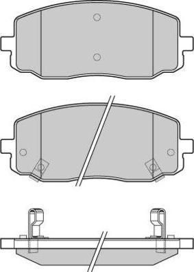 Remy RAP1313 - Brake Pad Set, disc brake autospares.lv