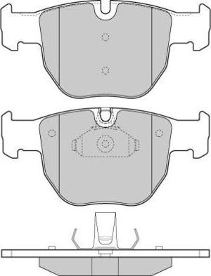 WXQP 141217 - Brake Pad Set, disc brake autospares.lv