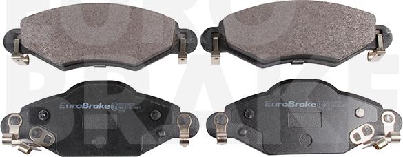 Eurobrake 5502224570 - Brake Pad Set, disc brake autospares.lv