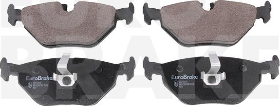 Eurobrake 5502224110 - Brake Pad Set, disc brake autospares.lv