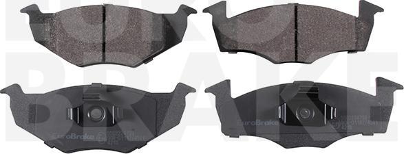 Eurobrake 5502224733 - Brake Pad Set, disc brake autospares.lv