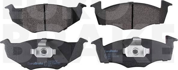 Eurobrake 5502224737 - Brake Pad Set, disc brake autospares.lv