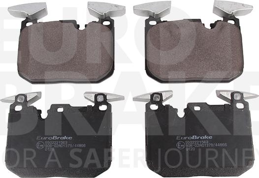 Eurobrake 5502221563 - Brake Pad Set, disc brake autospares.lv