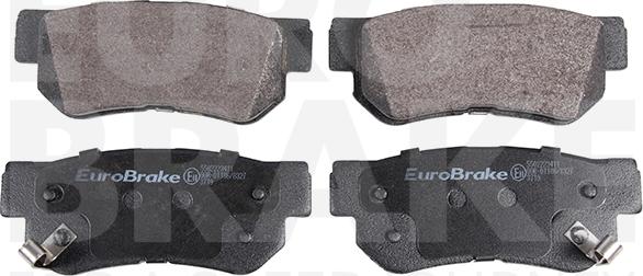 Eurobrake 5502223411 - Brake Pad Set, disc brake autospares.lv