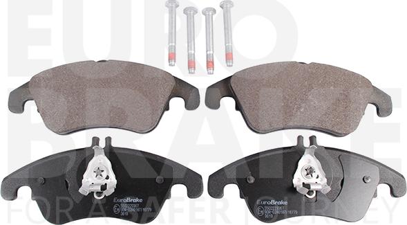 Eurobrake 5502223367 - Brake Pad Set, disc brake autospares.lv