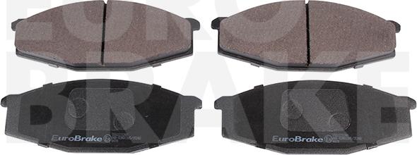 Eurobrake 5502222208 - Brake Pad Set, disc brake autospares.lv