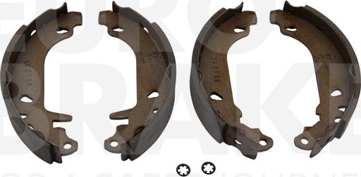 Eurobrake 58492799545 - Brake Shoe Set autospares.lv