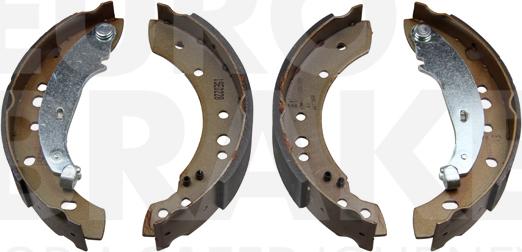 Eurobrake 58492799572 - Brake Shoe Set autospares.lv