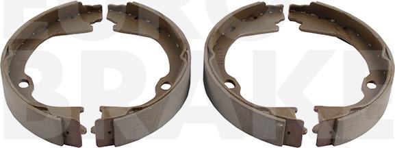 Eurobrake 58492793818 - Brake Shoe Set, parking brake autospares.lv