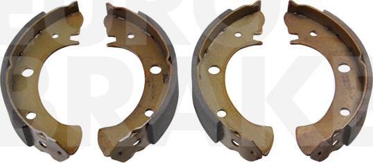 Eurobrake 58492744333 - Brake Shoe Set autospares.lv