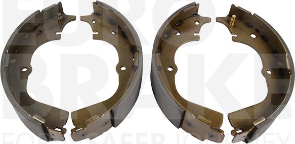 Eurobrake 58492745557 - Brake Shoe Set autospares.lv