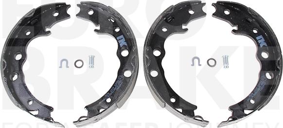 Eurobrake 58492745881 - Brake Shoe Set, parking brake autospares.lv