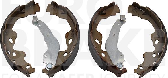 Eurobrake 58492745705 - Brake Shoe Set autospares.lv