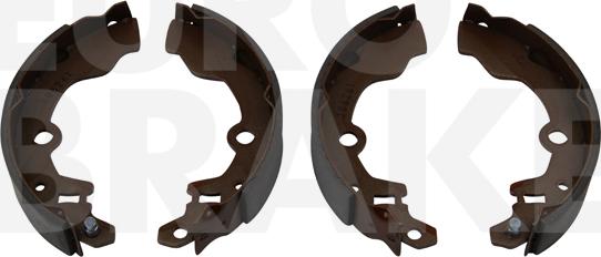 Eurobrake 58492752567 - Brake Shoe Set autospares.lv