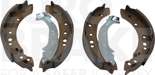 Eurobrake 58492719691 - Brake Shoe Set autospares.lv