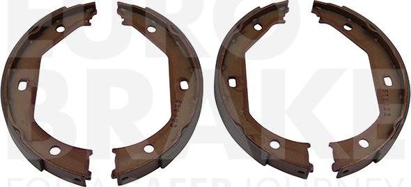 Eurobrake 58492715638 - Brake Shoe Set, parking brake autospares.lv