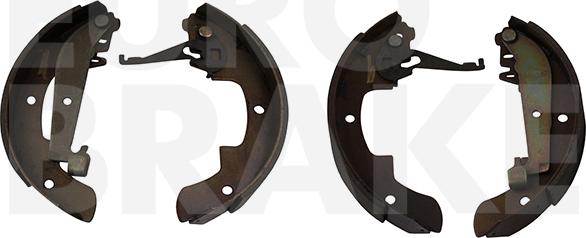 Eurobrake 58492718388 - Brake Shoe Set autospares.lv