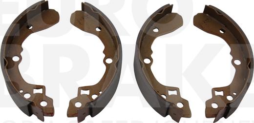 Eurobrake 58492735653 - Brake Shoe Set autospares.lv