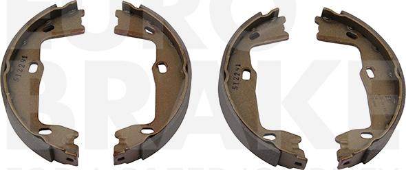 Eurobrake 58492736347 - Brake Shoe Set, parking brake autospares.lv