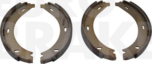 Eurobrake 58492733659 - Brake Shoe Set, parking brake autospares.lv