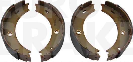 Eurobrake 58492733678 - Brake Shoe Set, parking brake autospares.lv