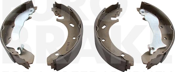 Eurobrake 58492725559 - Brake Shoe Set autospares.lv