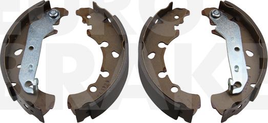 Eurobrake 58492725673 - Brake Shoe Set autospares.lv