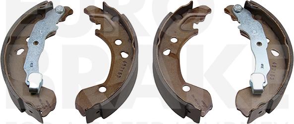 Eurobrake 58492722693 - Brake Shoe Set autospares.lv