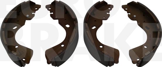 Eurobrake 58492722861 - Brake Shoe Set autospares.lv