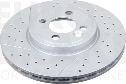 Eurobrake 5815314038 - Brake Disc autospares.lv