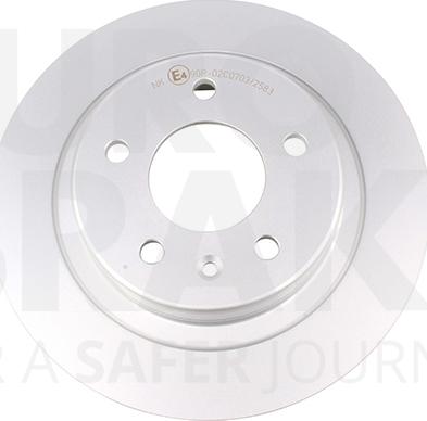 Eurobrake 5815313687 - Brake Disc autospares.lv