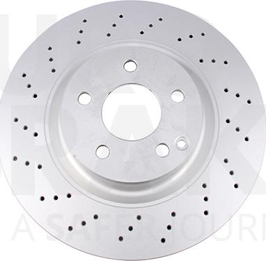 Eurobrake 58153133147 - Brake Disc autospares.lv