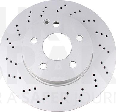 Eurobrake 58153133110 - Brake Disc autospares.lv