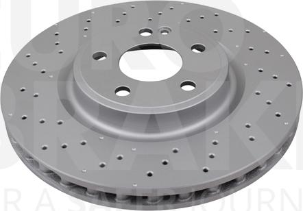 Eurobrake 58153133124 - Brake Disc autospares.lv