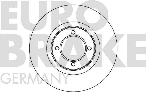 Eurobrake 5815209909 - Brake Disc autospares.lv