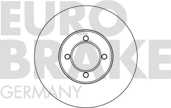 Eurobrake 5815209912 - Brake Disc autospares.lv