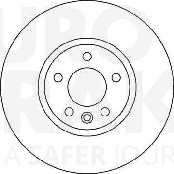 Eurobrake 58152047142 - Brake Disc autospares.lv