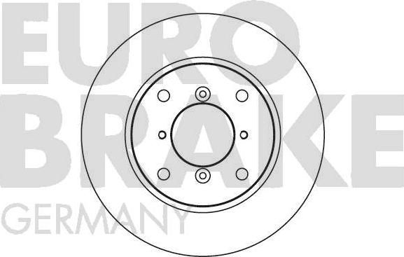 Eurobrake 5815205204 - Brake Disc autospares.lv