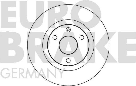 Eurobrake 5815201916 - Brake Disc autospares.lv