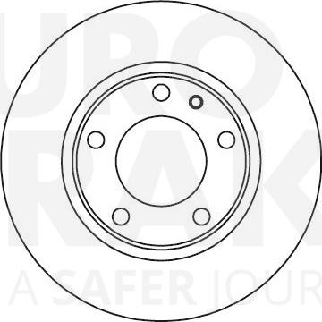 Eurobrake 5815201574 - Brake Disc autospares.lv