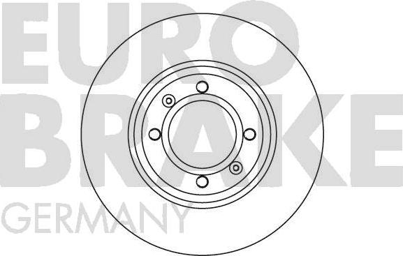 Eurobrake 5815201008 - Brake Disc autospares.lv