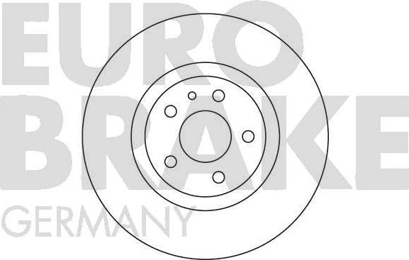 Eurobrake 5815201014 - Brake Disc autospares.lv