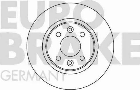 Eurobrake 5815203928 - Brake Disc autospares.lv