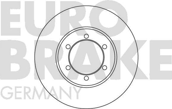 Eurobrake 5815203003 - Brake Disc autospares.lv