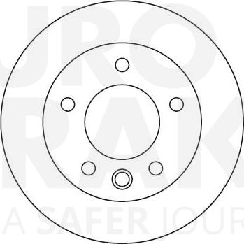 Eurobrake 5815203377 - Brake Disc autospares.lv