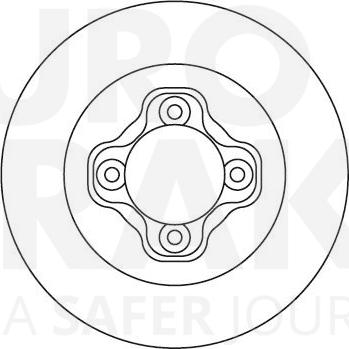 RHIAG 11178673 - Brake Disc autospares.lv