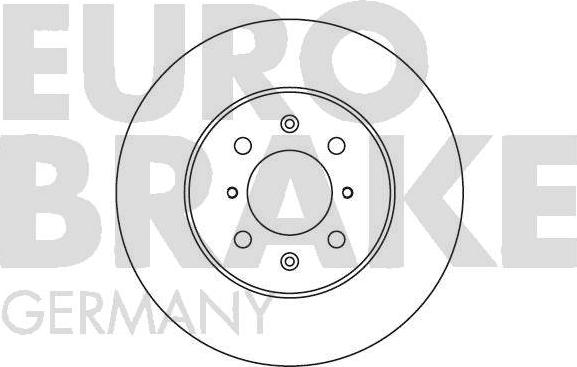 Eurobrake 5815202608 - Brake Disc autospares.lv