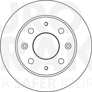 Eurobrake 5815202603 - Brake Disc autospares.lv